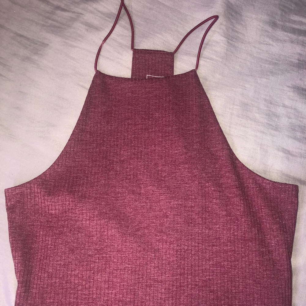 Pacsun crop top NWOT mauve